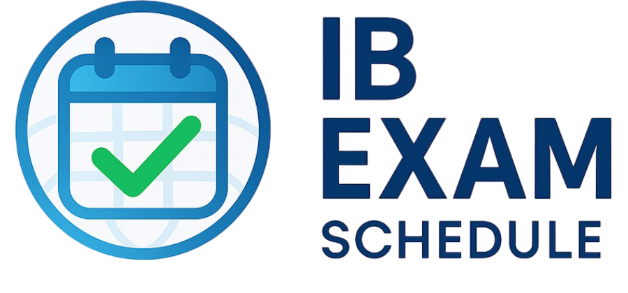 IB Exam Schedule logo